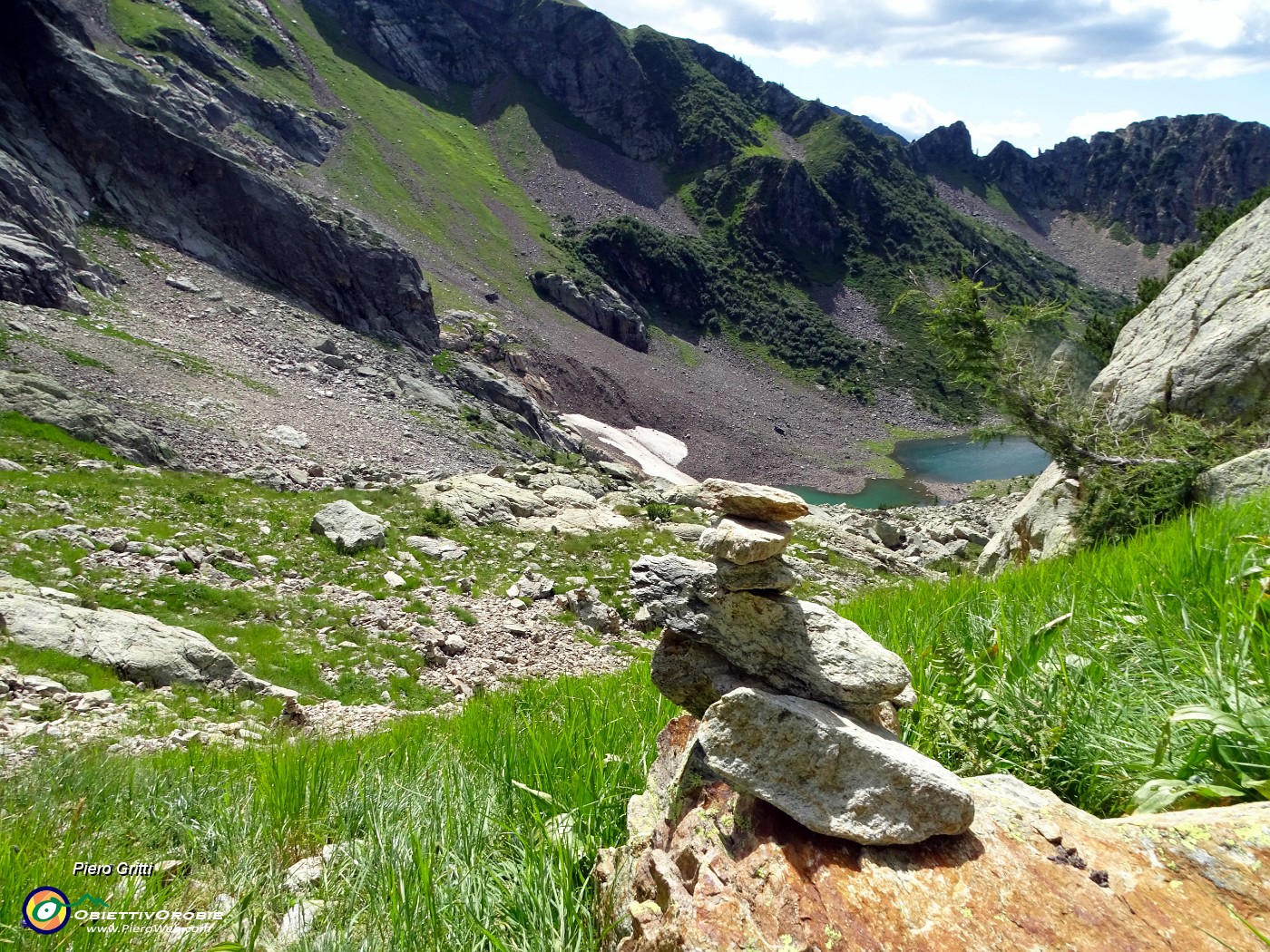 59 Prima vista sul Lago Zelto (2007 m).JPG
